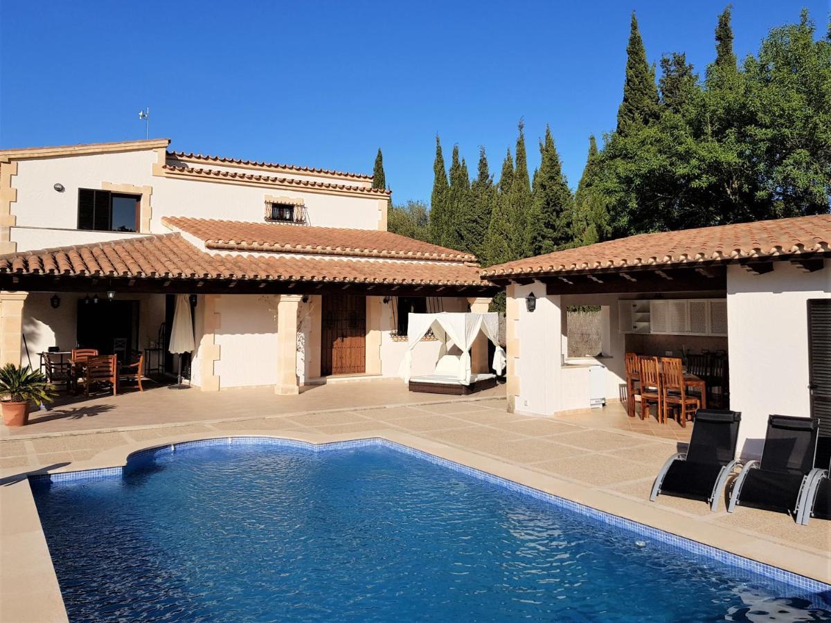 Villa Milagro - 3 Bedroom Finca Style Villa With Pool Near Golf Course/Beaches - Air Cond. Pollenca Luaran gambar